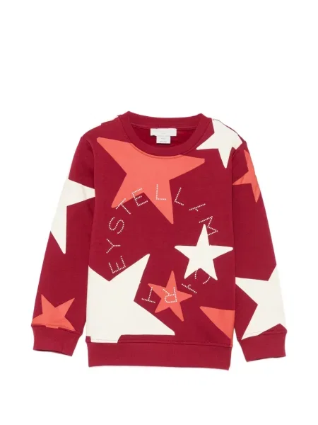 Bluza dziecięca Stella Mccartney czerwona