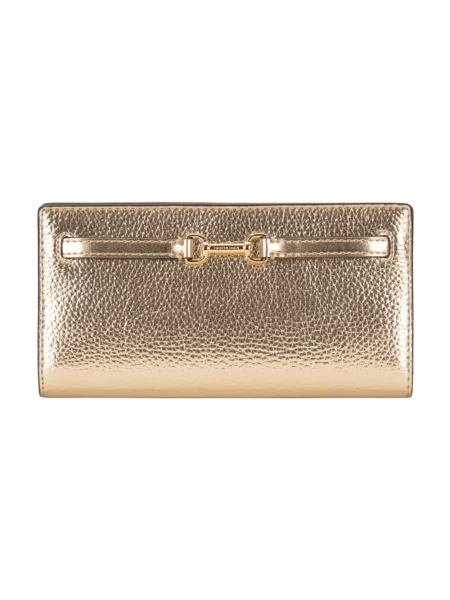 Portfel Michael Kors skórzany żółty