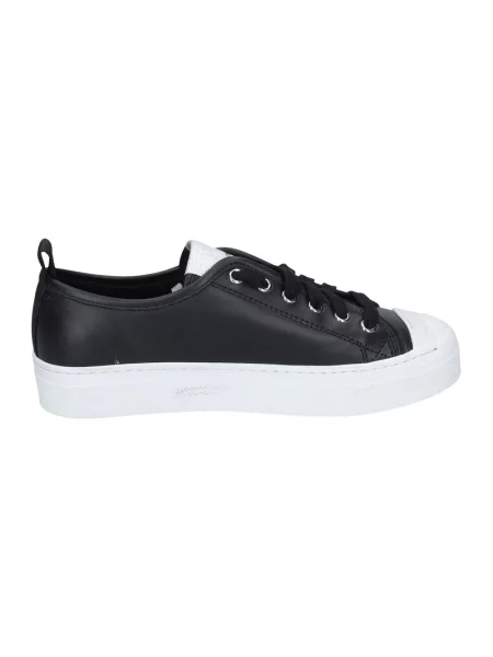 Sneakersy Stokton skórzane czarne