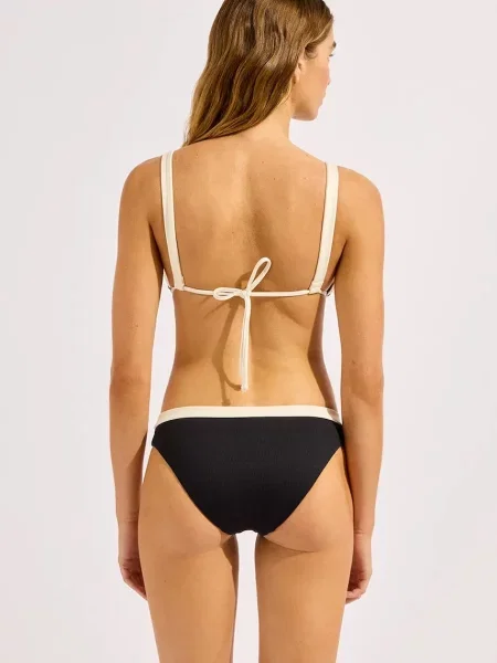 Seafolly plavkové nohavičky dámske Hipster čierna