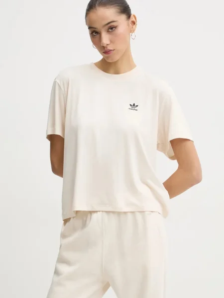 Тениска adidas Originals SNAKE TRF TEE бежово
