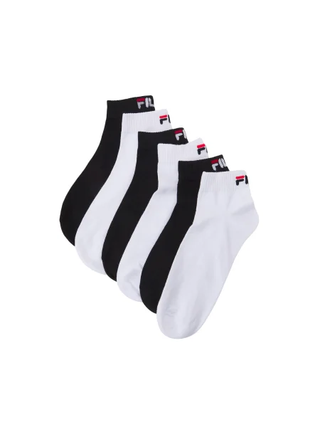 FILA Șosete roșu / negru alb