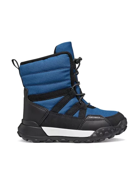 Geox cizme de zăpadă pentru copii TREKKYUP albastru