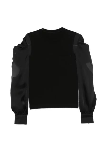 Tricou Sacai lung negru