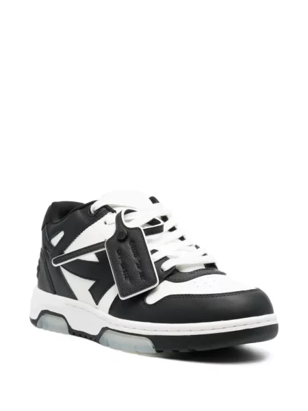 Bőr business sneaker Off-white fehér