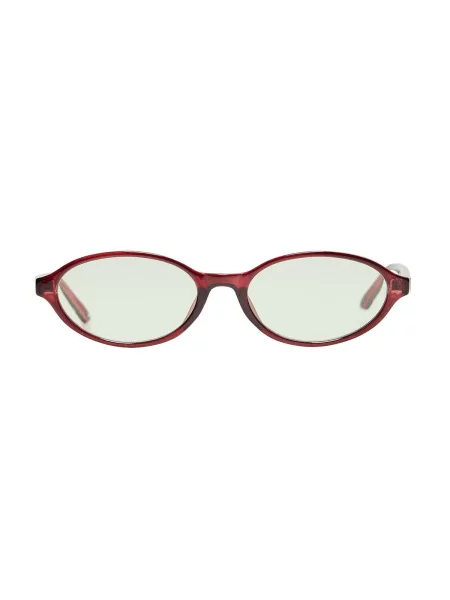 Bershka Ochelari de soare burgundy roșu