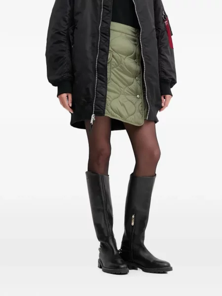 Matlasat fusta mini Alpha Industries verde