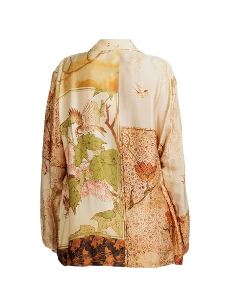 Geacă Masnada cu model floral cu imagine