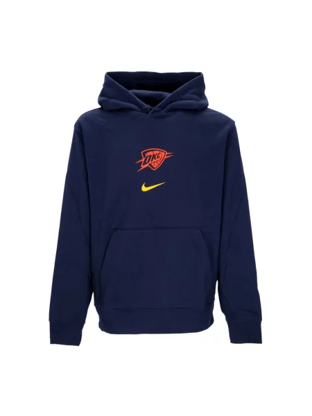 Bluza z kapturem Nike niebieska