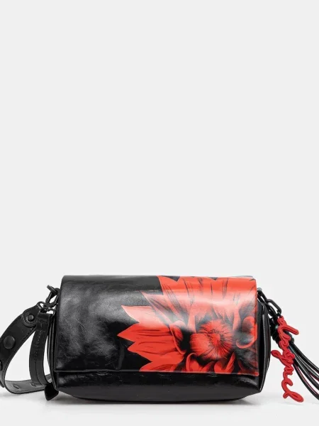 Чанта Desigual FLOWERINA NARON MEDI черно