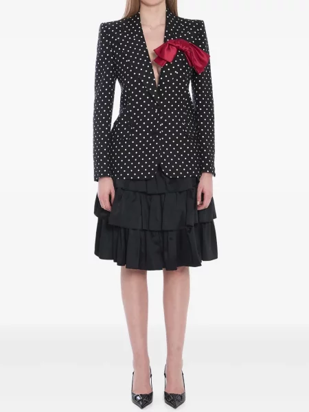 Marynarka Valentino Garavani z nadrukiem czarna