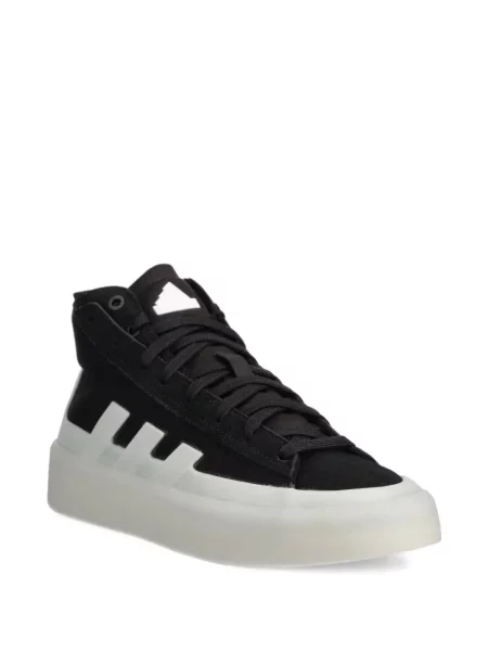 Sneakerși Adidas Terrex cu dungi plasă cu imagine negru