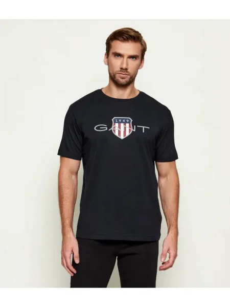 Gant Tricou ARCHIVE SHIELD negru