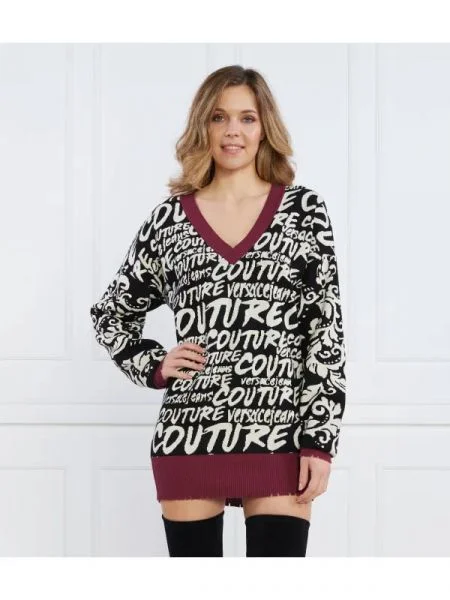 Versace Jeans Couture Pulover negru