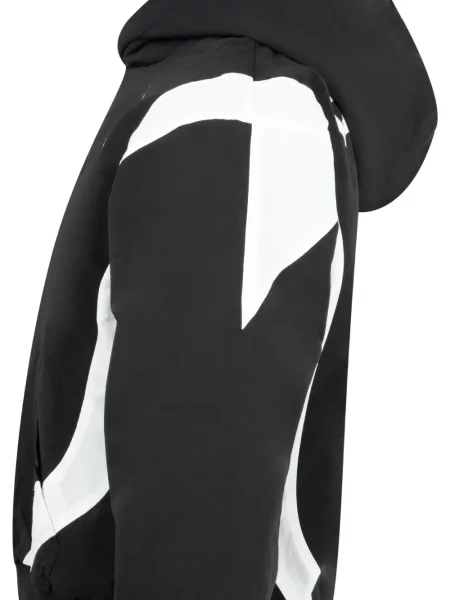 Fotbal mikina s kapucí Rhude jersey černá
