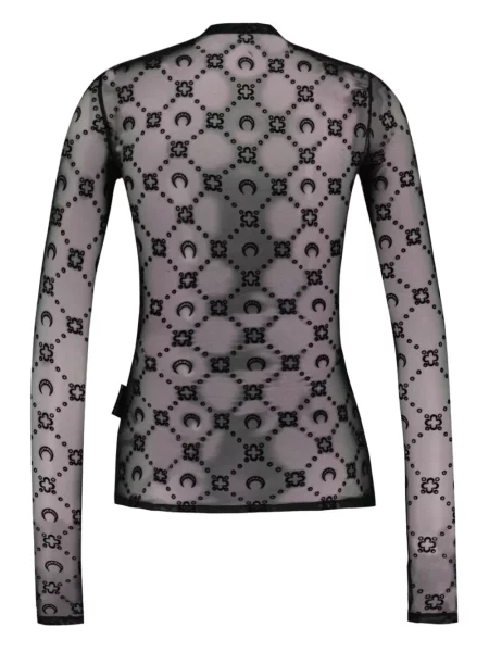 Tricou Marine Serre plasă negru