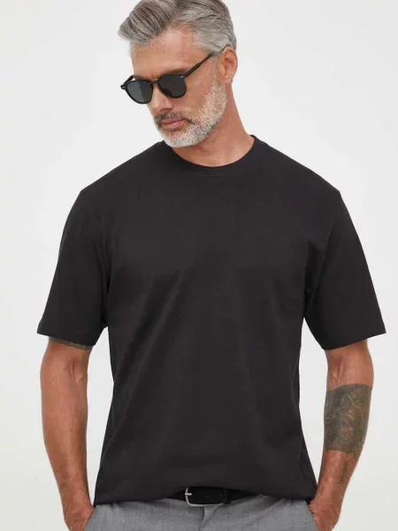 Lindbergh tricou din neted negru