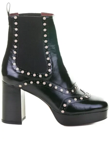 Botine Roberto Festa cu platformă cu tepi negru