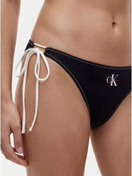 Calvin Klein Swimwear Bikini alsó fekete