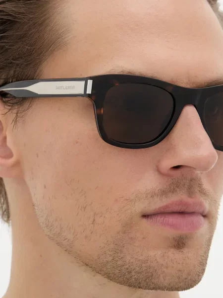 Saint Laurent wayfarer napszemüveg férfi barna