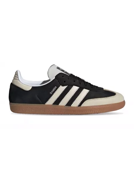 Sneakersy Adidas Samba klasyczne zamszowe sznurowane czarne