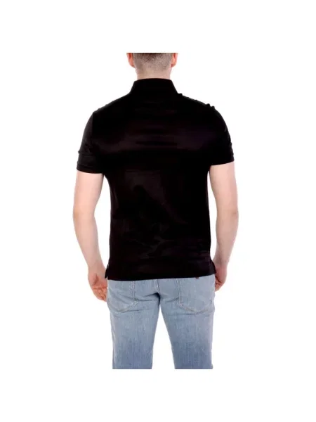 Koszulka polo Emporio Armani czarna