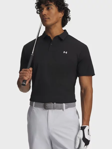 Поло Under Armour черное