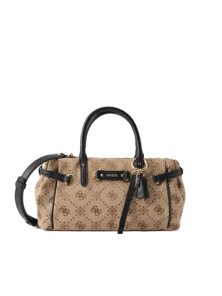 Geantă Guess Dorothy Maro deschis negru