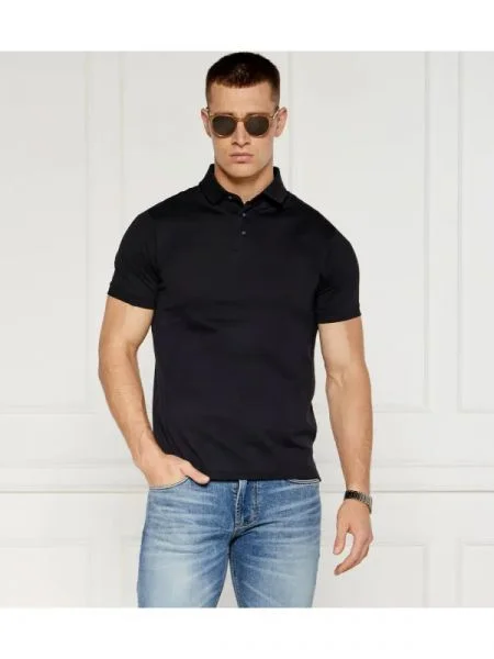 Emporio Armani Tenisz póló kék