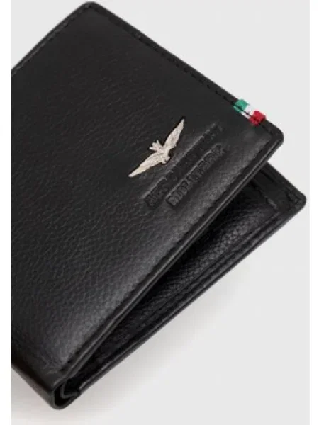 Aeronautica Militare bőr pénztárca férfi fekete