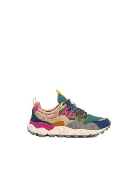 Sneakersy Flower Mountain zamszowe w kwiatki