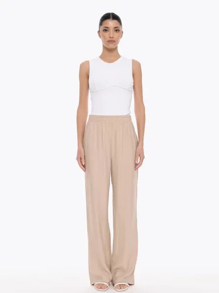 Pantaloni Sundae' bej