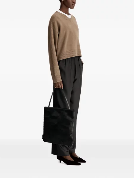 Pantaloni Loulou De Saison negru