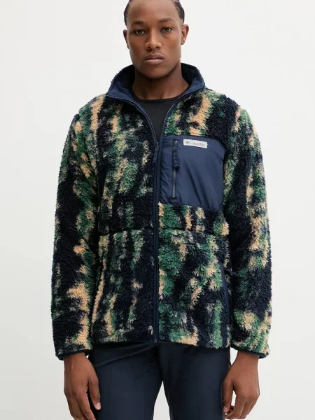 Dvostranska outdoor jopica Columbia Winter Pass mornarsko modra