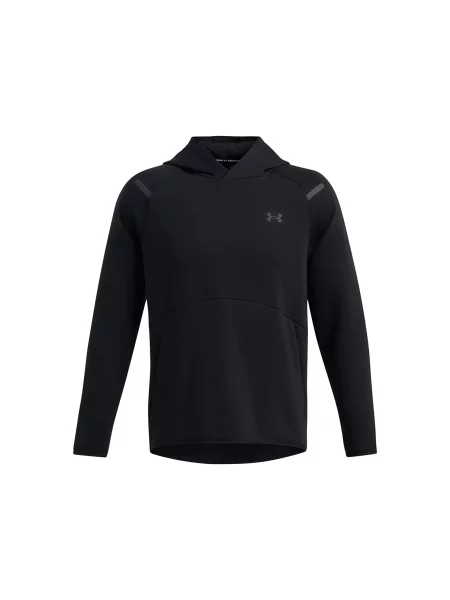 Суитшърт Under Armour Unstoppable Fleece Hooded EU Black/ Black XXL черно