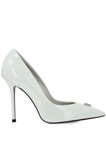 Pantofi cu toc Philipp Plein alb