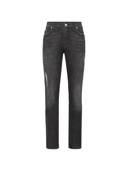 Blugi drepți Billionaire gri