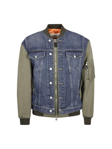 Kurtka jeansowa Alexander Mcqueen