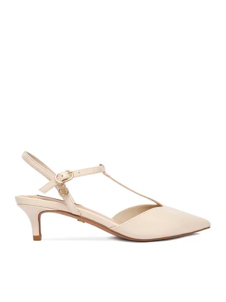 Pantofi pumps Nine West Écru