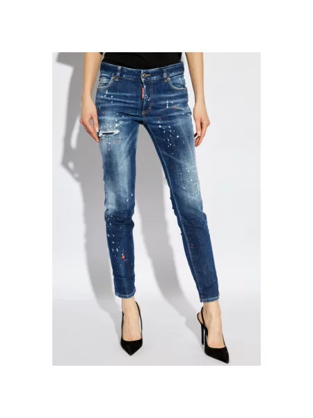 Jeansy Dsquared2 niebieskie