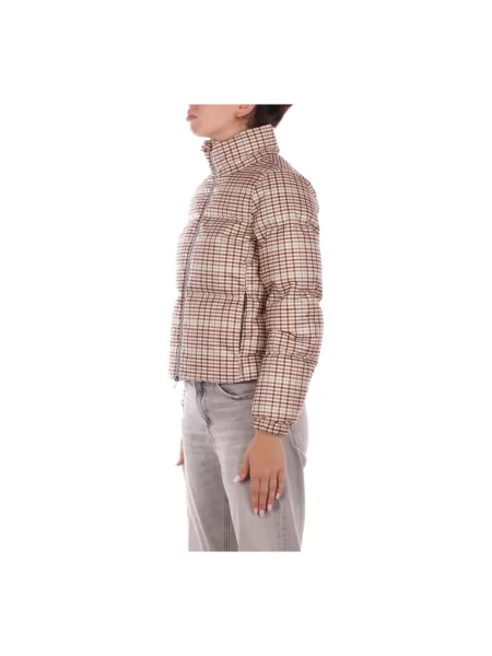 Kurtka puchowa Woolrich brązowa