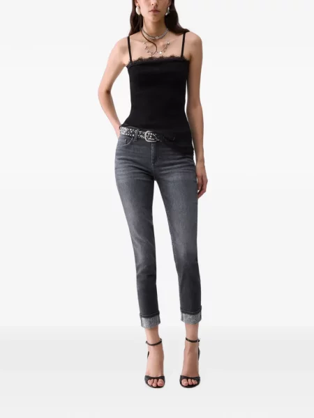 Слаб дънки skinny fit Liu Jo сиво