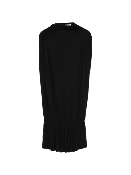 Rochie mini Gimaguas cu volane negru