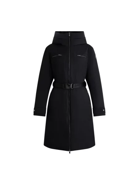 Sztuczne futro futro Fusalp czarne