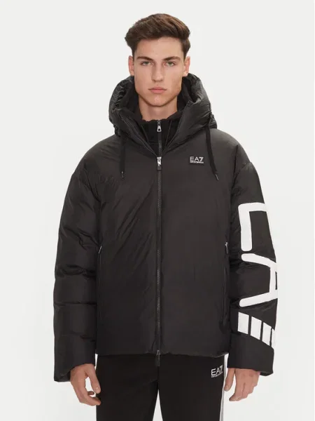 Emporio Armani Пухено яке PNGAZ черен