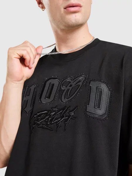 Hoodrich T-Shirt Iron Camo czarna