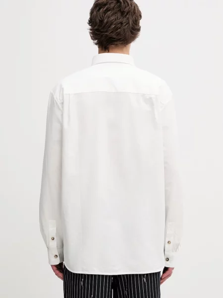A.P.C. Mateo Logo koszula biała