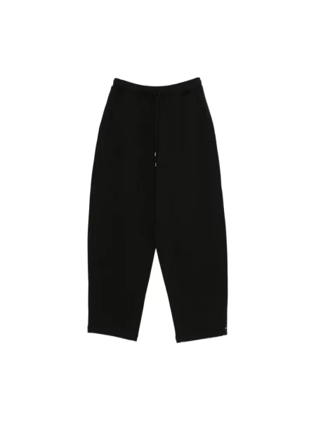 Spodnie Sportmax polarowe czarne