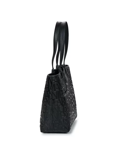 Geantă shopper Armani negru