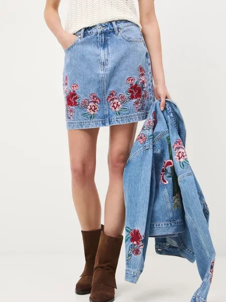 Medicine spódnica jeansowa niebieska